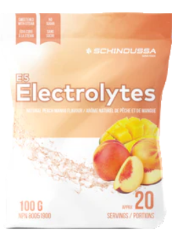 E5 Electrolytes (Peach Mango) - 100g - Schinoussa