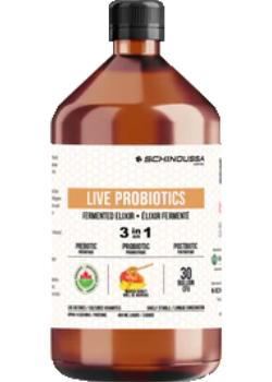 Live Probiotics Fermented Elixir (Mango Honey) - 480ml - Schinoussa