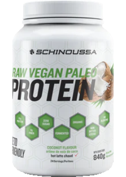 Raw Vegan Paleo Protein (Coconut) - 840g - Schinoussa