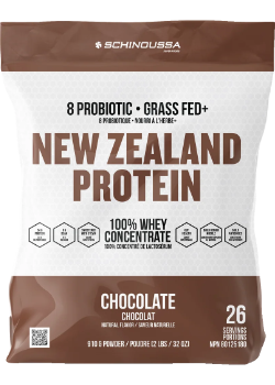 Schinoussa Probiotic New Zealand Protein Whey Concentrate (Chocolate) - 910g