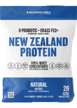 Schinoussa Probiotic New Zealand Protein Whey Concentrate (Natural) - 910g