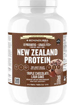 Schinoussa Probiotic New Zealand Protein Whey Isolate (Chocolate Lava Cake) - 910g