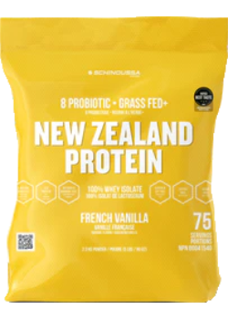 Schinoussa Probiotic New Zealand Protein Whey Isolate (French Vanilla) - 2.3kg
