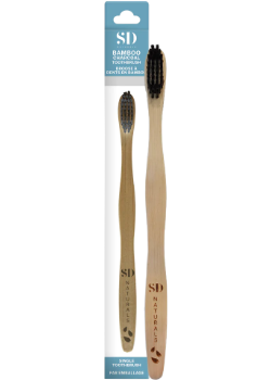 Bamboo Charcoal Toothbrush - 1 Brush