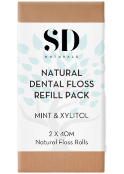 Dental Floss Refill (Mint & Xylitol) - 2 x 40m