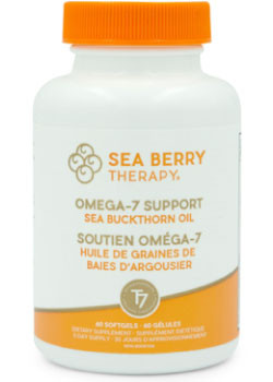 Sea Buckthorn Oil Omega 7 Support - 60 Softgels