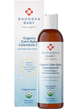 Organic Calm Baby Calendula Oil (Fragrance Free) - 118.3ml