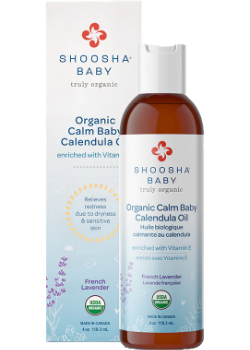 Organic Calm Baby Calendula Oil (French Lavender) - 118.3ml