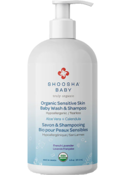 Organic Sensitive Skin Baby Wash & Shampoo (French Lavender) - 251.4ml