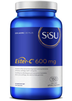 Ester-C 600mg + Bioflavonoids - 120 + 30 Caps BONUS - Sisu Ester-C 600mg + Bioflavonoids - 120 + 30 Caps BONUS - Sisu
