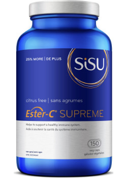 Ester-C Supreme 600mg - 120 + 30 V-Caps BONUS - Sisu Ester-C Supreme 600mg - 120 + 30 V-Caps BONUS - Sisu