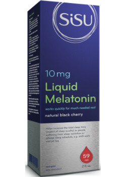 Liquid Melatonin 10mg (Natural Black Cherry) - 59ml