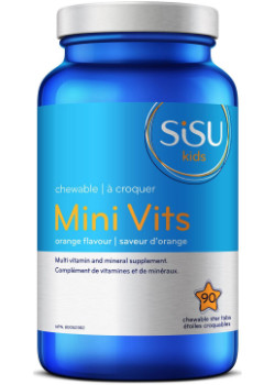 Mini-Vits (Orange) - 90 Chew Tabs - Sisu