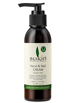 Hand & Nail Cream (Pump) - 125ml - Sukin