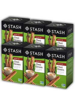 Chai Green (Green Tea) - 20 Tea Bags x 6 Boxes