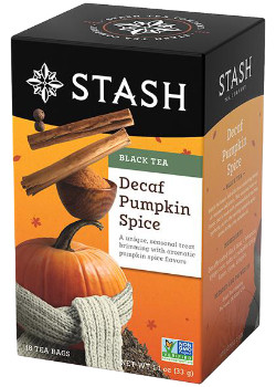 Decaf Pumpkin Spice (Black Tea) - 18 Tea Bags