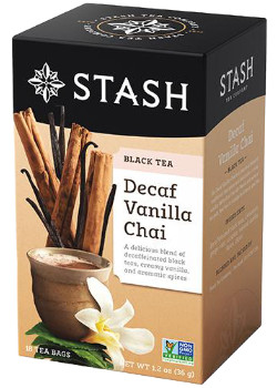 Decaf Vanilla Chai (Black Tea) - 18 Tea Bags