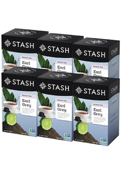 Earl Grey (Black Tea) - 20 Tea Bags x 6 Boxes