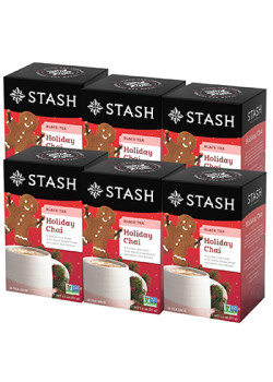 Holiday Chai (Black Tea) - 18 Tea Bags x 6 Boxes