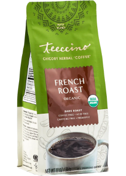 Organic Dark Roast Herbal Coffee (French Roast) - 300g
