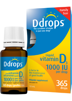 Adult D Drops 1,000iu - 10ml (365 Drops)