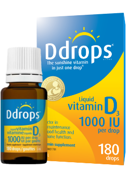Adult D Drops 1,000iu - 5ml (180 Drops)