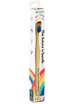 Adult Rainbow Soft Toothbrush - 1 Brush