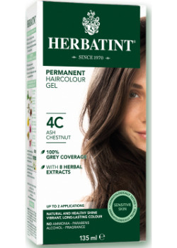 Herbatint Permanent Hair Color (4C Ash Chestnut) - 135ml