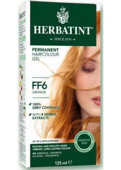 Herbatint Permanent Hair Color (FF6 Orange) - 135ml - Herbatint Hair Colour