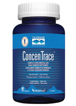 Concentrace Trace Minerals - 90 Tabs - Trace Mineral Research