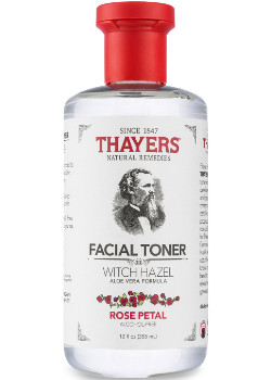 Rose Petal Witch Hazel With Aloe Vera Alcohol-Free Toner - 355ml