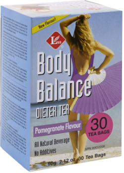 Body Balance Dieter Tea (Pomegranate) - 30 Tea Bags