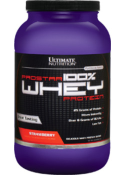 Prostar Whey Protein Strawberry - 2lb - Ultimate Nutrition