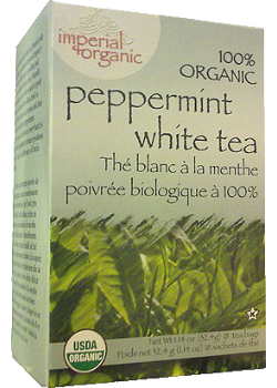 Imperial Organic Peppermint White Tea - 18 Tea Bags