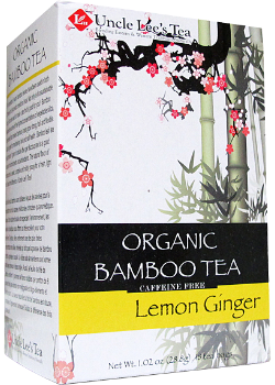 Organic Bamboo Tea (Lemon Ginger) - 18 Tea Bags