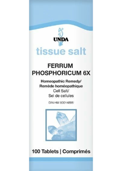 Ferrum Phosphoricum 6X - 100 Tabs