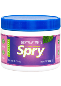 Xlear Inc (XClear), Spry, Power Peppermints, Sugar Free, 240 Count, 144