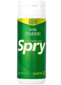 Spry Spearmint Gum - 27 Pieces