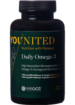 Daily Omega-3 Fish Oil (MagO3) - 60 Softgels