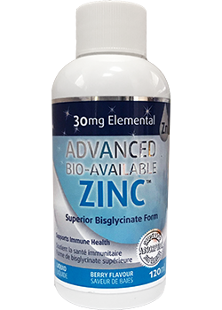 Zinc Bisglycinate 30mg - 120ml