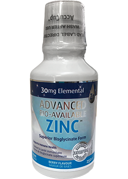 Zinc Bisglycinate 30mg - 250ml