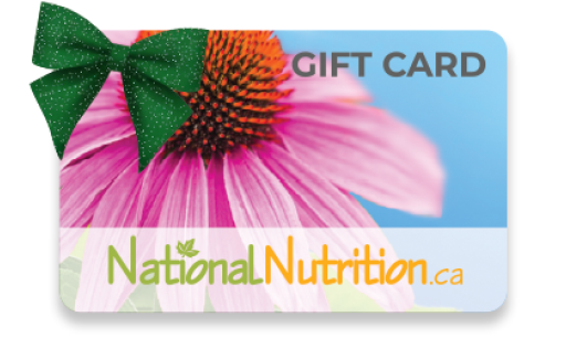 Physical Gift Card (National Nutrition) - $50.00