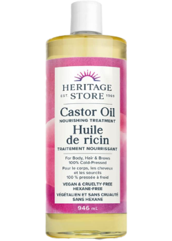 Castor Oil Roll-On, 3 Oz, Heritage Products