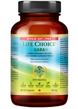 Life Choice GABA 500 mLg (60 Count)