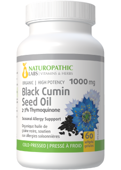 Black Cumin Seed Oil 1000mg (Organic)