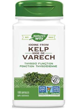 Kelp iodine clearance