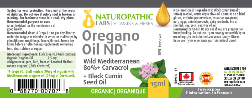 Wild Oregano Oil (Organic) - 15 + 15ml FREE