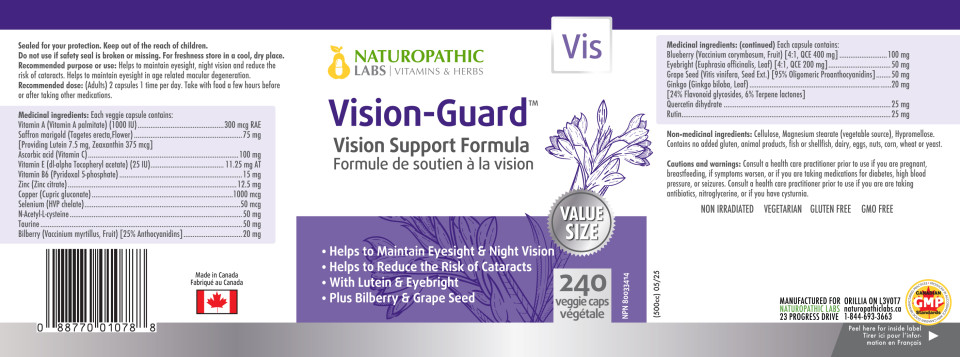 Vision-Guard - 240 V-Caps + BONUS