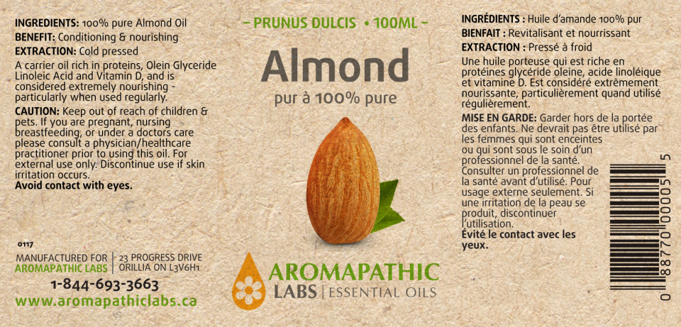 Almond Oil (Sweet) - 100ml