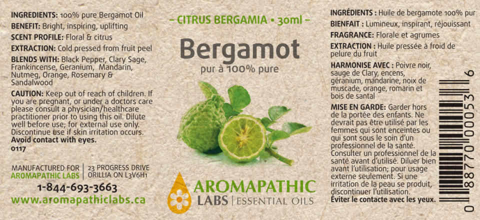 Bergamot Oil - 30ml + BONUS